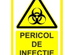 Placuta pericol de infectie